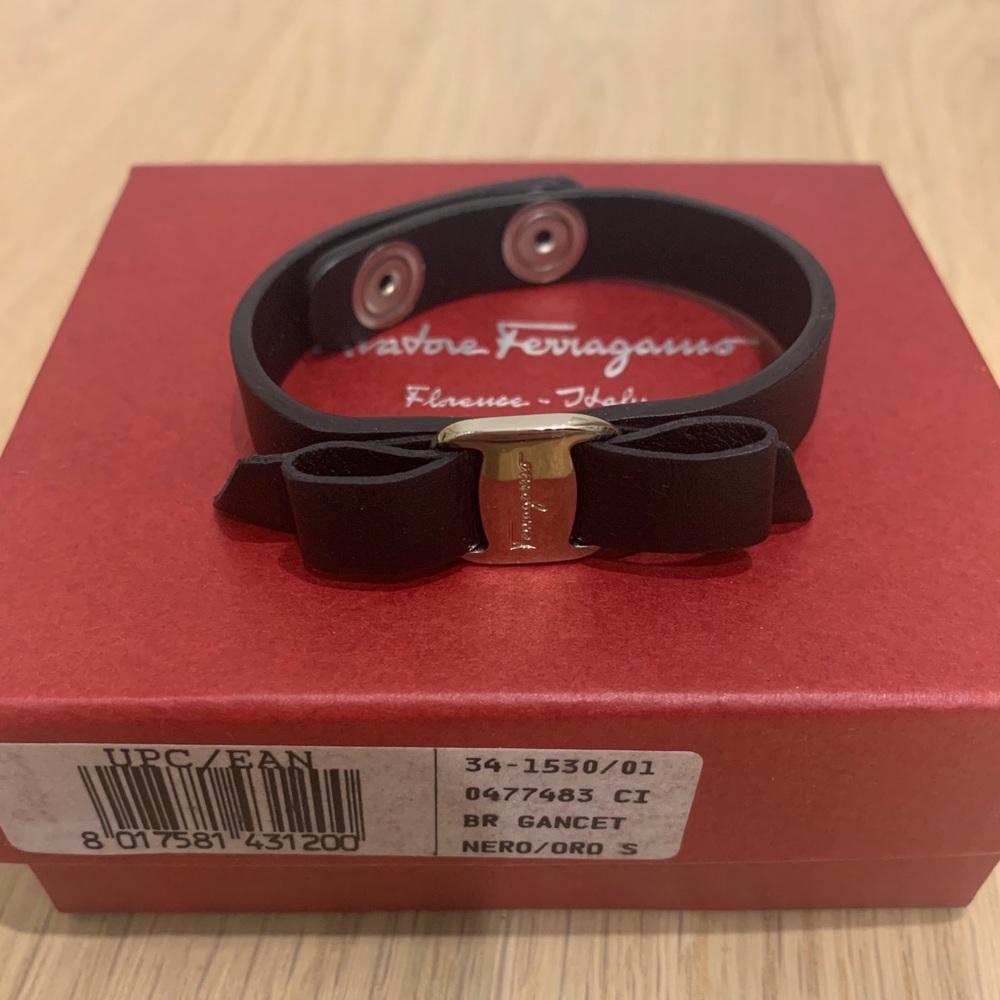Ferragamo Vara Bracelet - Black